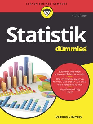 cover image of Statistik f&uuml;r Dummies